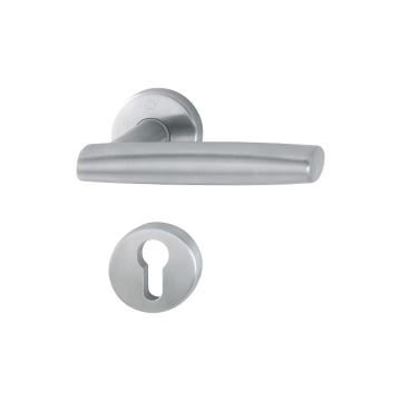 Hoppe Las Vegas E1440Z/19KV/19KVS F69 PZ kvaka s rozetom, čelik