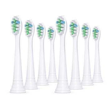 Ultrasonic Ultrasonic nastavci za Philips Sonicare W1 Optimal White, 8 komada, bijeli