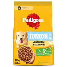 Pedigree briketi s govedinom i povrćem za odrasle pse, 12 kg