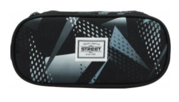 Street Compact Impact pernica, ovalna, crna