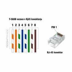 Digitus RJ45 konektor CAT.6+ FTP meki kabel AK-219603 (pakiranje/100)