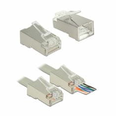 Delock RJ45 konektor CAT.6 FTP krimpovanje i rezanje pakiranje/20 86454