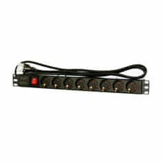 EFB Razvodnik za stalak 8x220V PVC 2m s prekidačem EK622DE.2