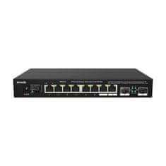 Tenda 2,5 Gigabajtni preklopnik s 8 portova, 2x SFP, TEM2010F