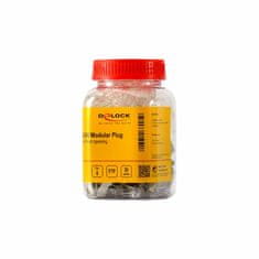 Delock RJ45 konektor CAT.6 FTP Easy Connect pakiranje/50 66905