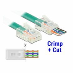 Delock RJ45 konektor CAT.6 UTP krimpovanje i rezanje pakiranje/20 86453