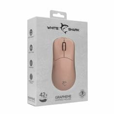 White Shark miš ružičasti GM-5014 GRAPHENE Gaming