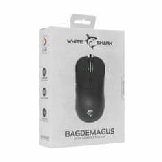 White Shark miš crni GM-5010 BAGDEMAGUS igraći