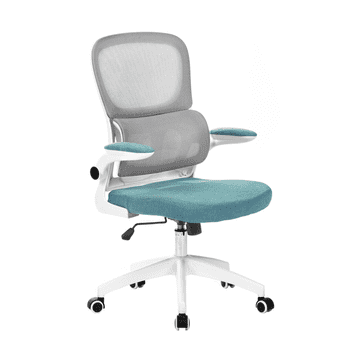 eoshop Uredska stolica RAMIRO, smeđa/neomint/bijela, nosivost 110 kg