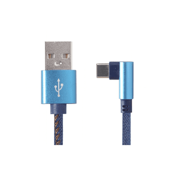 CABLEXPERT USB na USB-C kabel 1m moder kutni