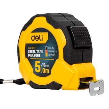Deli Tools 19mm čelična mjerna traka 5m 2