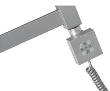 SAPHO SAPHO KTX Električna Grijaća Šipka s Termostatom, 600W, Srebrna