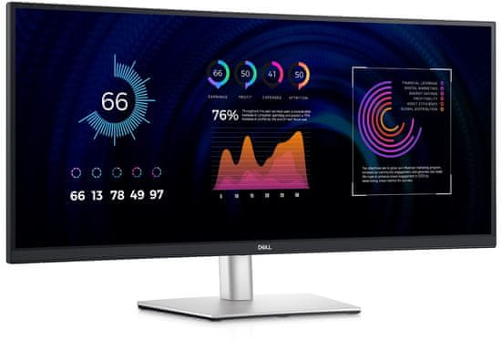 DELL P3424WE zakrivljeni monitor, 86,36 cm (34), IPS, UWQHD (210-BGTY)