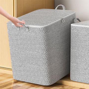 Cool Mango organizator ormara za odjeću s poklopcem, 150 l, 56 x 45 x 56 cm - Clothbin