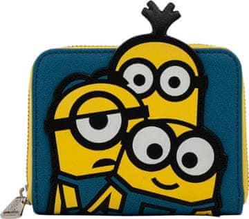Loungefly Minions novčanik, patentni zatvarač, Triple Bello motiv