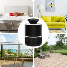 HOME & MARKER® LED ubijač komaraca, past za insekte bez kemikalija, tih, 20-50 m2 | ANTIMOSQUITO