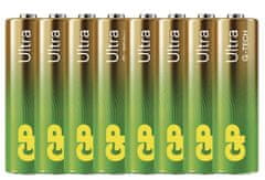 GP Ultra alkalne baterije, LR6 AA, 6+2 komada (B02218)
