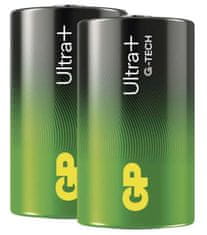 GP Ultra Plus alkalna baterija, LR20 D, 2 komada (B03412)