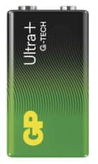 GP Ultra Plus alkalna baterija, 6LR61 9V, 1 komad (B03511)