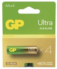 GP Ultra alkalna baterija, LR6 AA, 4 komada (B02214)