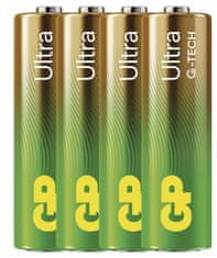GP Ultra alkalna baterija, LR6 AA, 4 komada (B02214)
