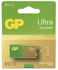 GP Ultra alkalna baterija, 6LR61 9 V, 1 komad (B02511)