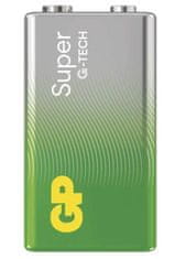 GP Super alkalna baterija, 6LR61 9V, 1 komad (B01511)