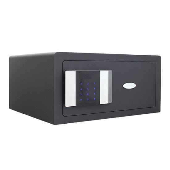 Rottner Prestige Lap sef, s ekranom osjetljivim na dodir, siva (T06148)