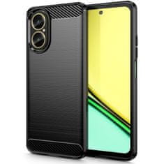 Tech-protect Carbon maska za Realme C67 4G, crno