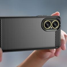 Tech-protect Carbon maska za Realme C67 4G, crno