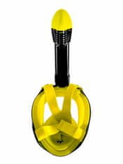 Aga Cjelolicejna maska za ronjenje S/M Crna/Žuta