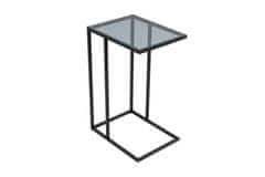 Woody Fashion Bočni stol, Alaska C - Smoked Glass