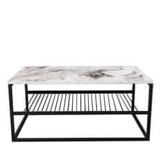 Woody Fashion Stolić za kavu, Bijelo crno, Asude - White