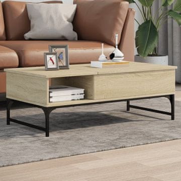 Vidaxl Klub stolić, hrast sonoma, 100x50x35 cm