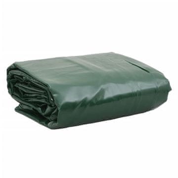 Vidaxl Cerada, zelena, 3,5 x 5 m, 600 g/m²
