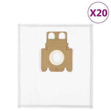 Vidaxl Vrećice za usisivače za Miele K 20 kom