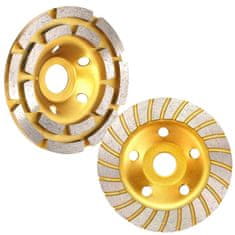 Dexxer Set segmentni dijamant + TURBO disk za brušenje betona 125mm