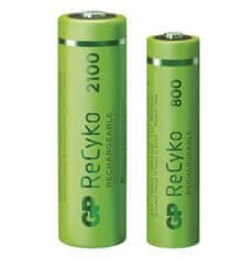 GP Punjač baterija E411 + 4 × AA 2100 + 4 × AAA 800