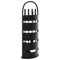 Vidaxl Set alata za kamin od 5 dijelova 23x15x66 cm čelik