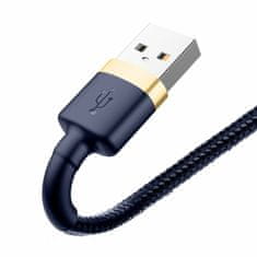 BASEUS Kabel TipA/Lightning 1m 2.4A Kafe plava CALKLF-BV3