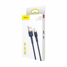 BASEUS Kabel TipA/Lightning 1m 2.4A Kafe plava CALKLF-BV3