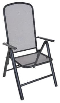 Rojaplast Polu-valjani vanjski kovinski stolac SAVOY - udobnost i stil