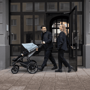  Thule Urban Glide dječja kolica, četiri kotača, crna