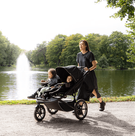 Thule Urban Glide 3 kolica za blizance, crna
