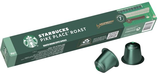 Starbucks by Nespresso Pike Place Roast - kapsule za kavu - 10 kapsula u pakiranju