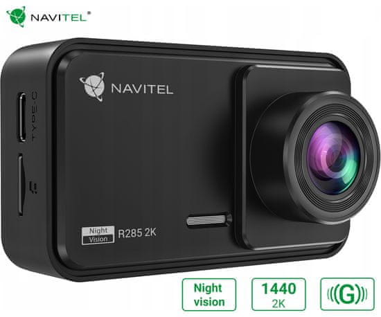 Navitel R285 2K auto kamera, 2K Super HD, Night Vision+poklon bon