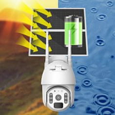 BOT Vanjska solarna kamera SC1 s 2 solarna panela 20W