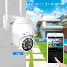 BOT Pametna vanjska WiFi kamera NA2 4M Tuya