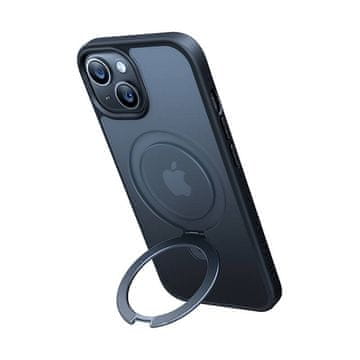 Torras Torras maskica za telefon UPRO Ostand Matte za iPhone 15 (crna)