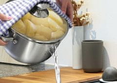 CS Solingen Set posuđa CS-066574 s cedící poklicí steel Leipzig 6 ks